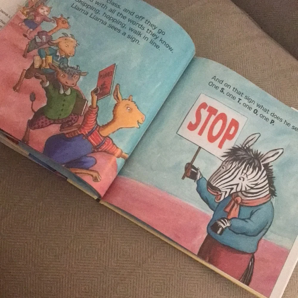 NEW Llama Llama Loves to Read by Anna Dewdney Hard Cover Book w/ Dust Cover